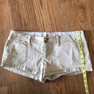 Khaki shorts